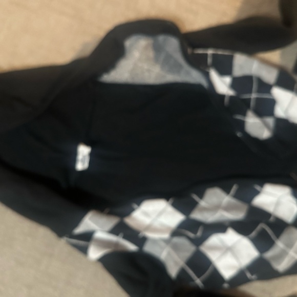 Hollister Black and White Preppy Cardigan - Picture 3 of 5